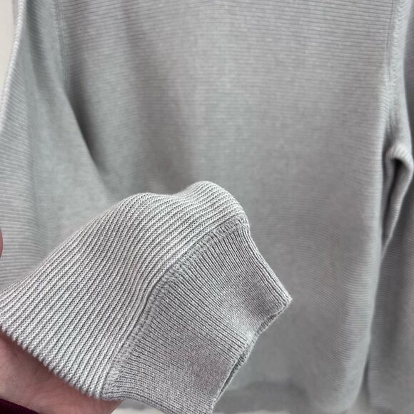 J. McLaughlin Crew Sweater Cotton, Viscose, Nylon, Cashmere Mens Large - Picture 3 of 6